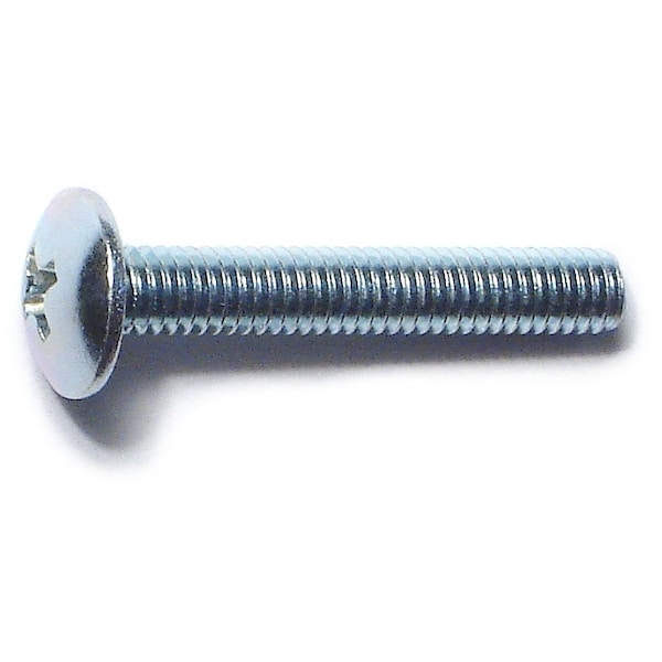 Midwest Fastener M4-0.70 x 25 mm Phillips Truss Machine Screw, Zinc Plated Steel, 15 PK 31306 - main